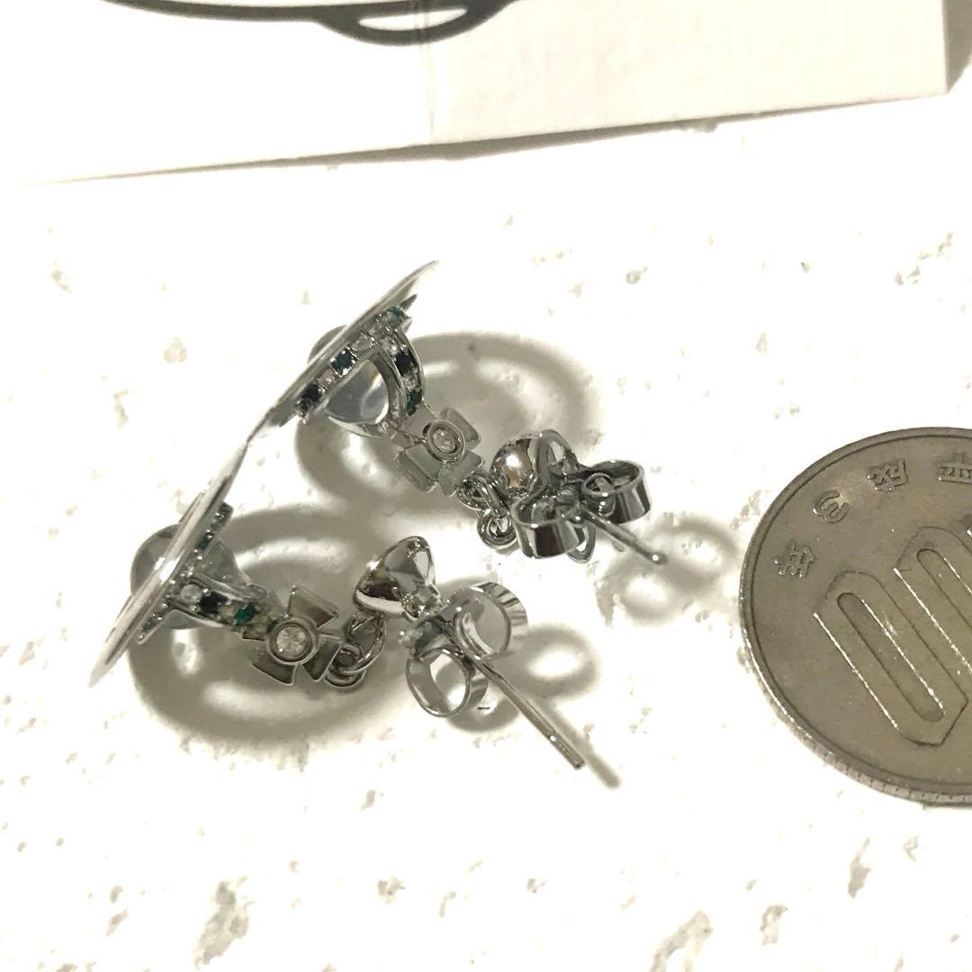 ヴィヴィアンウエストウッド　ブチドロップ　ピアス