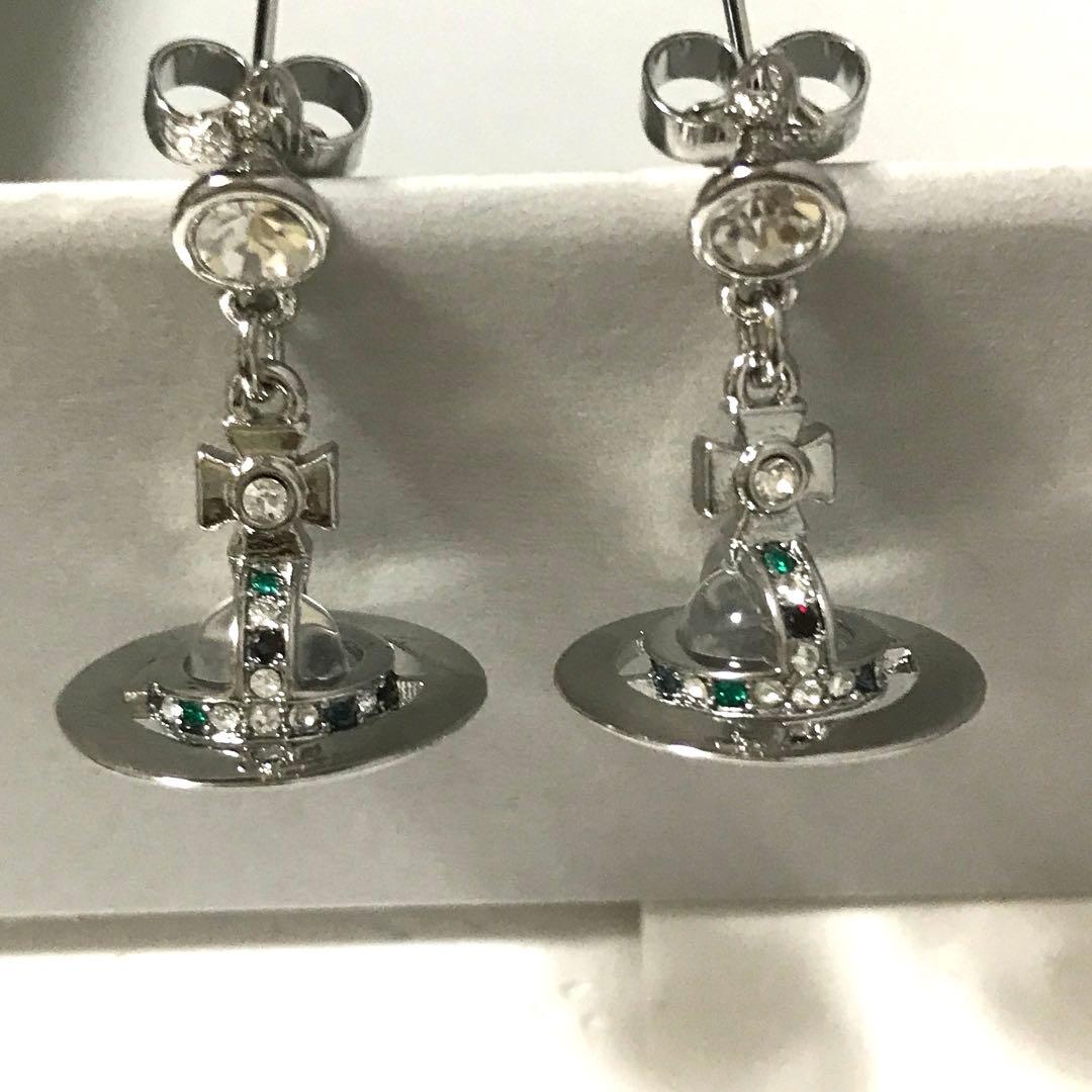 ヴィヴィアンウエストウッド　ブチドロップ　ピアス