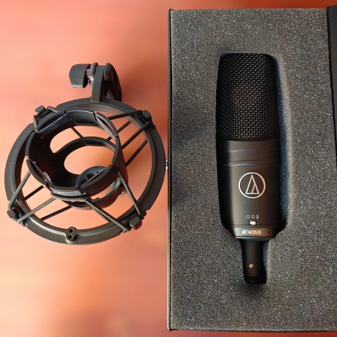 audio technica AT4050 ショックマウント 専用ケース付き