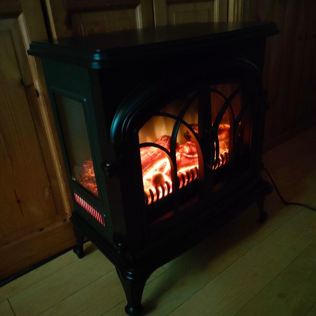 ニトリ ワイド暖炉型ファンヒーター BLT-999B-3-BK 2023年製