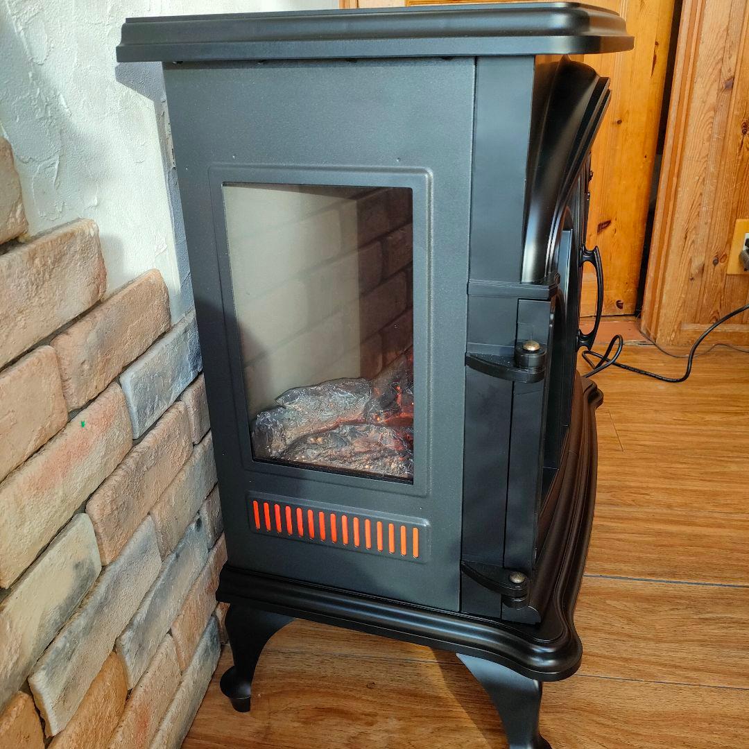 ニトリ ワイド暖炉型ファンヒーター BLT-999B-3-BK 2023年製