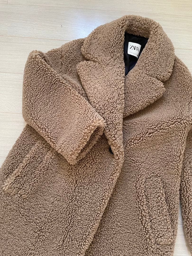 ZARA テディベアコート　XS