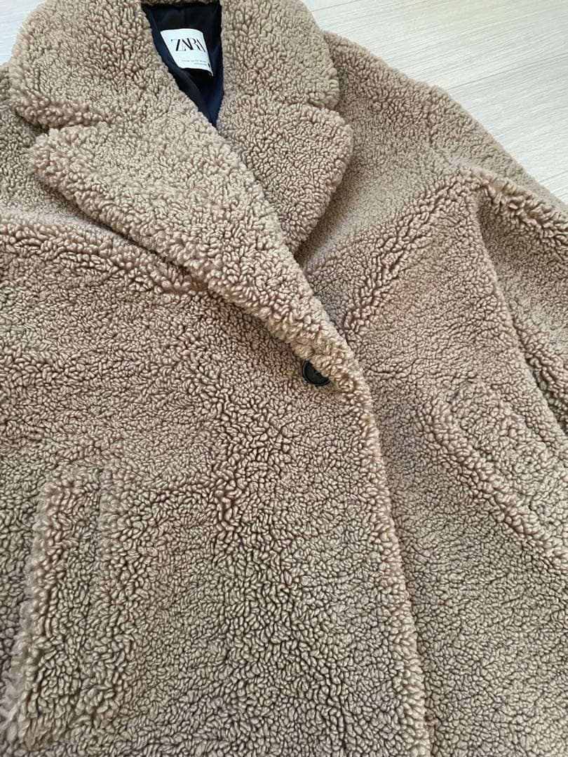 ZARA テディベアコート　XS