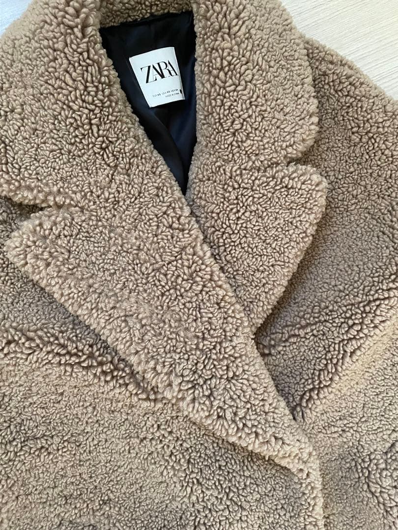 ZARA テディベアコート　XS