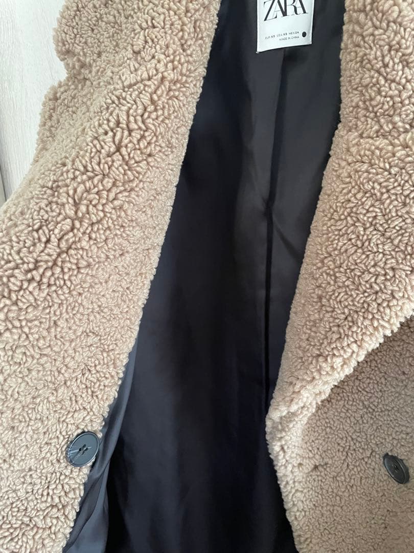 ZARA テディベアコート　XS