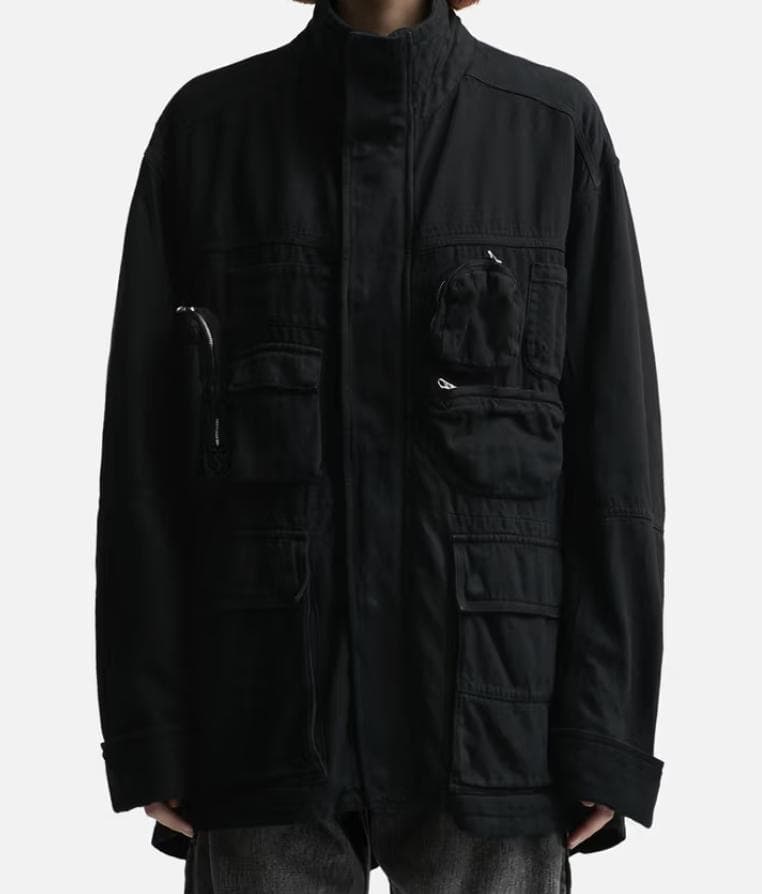 ジャケット・アウター MM6 24AW MULTI-POCKET DENIM JACKET