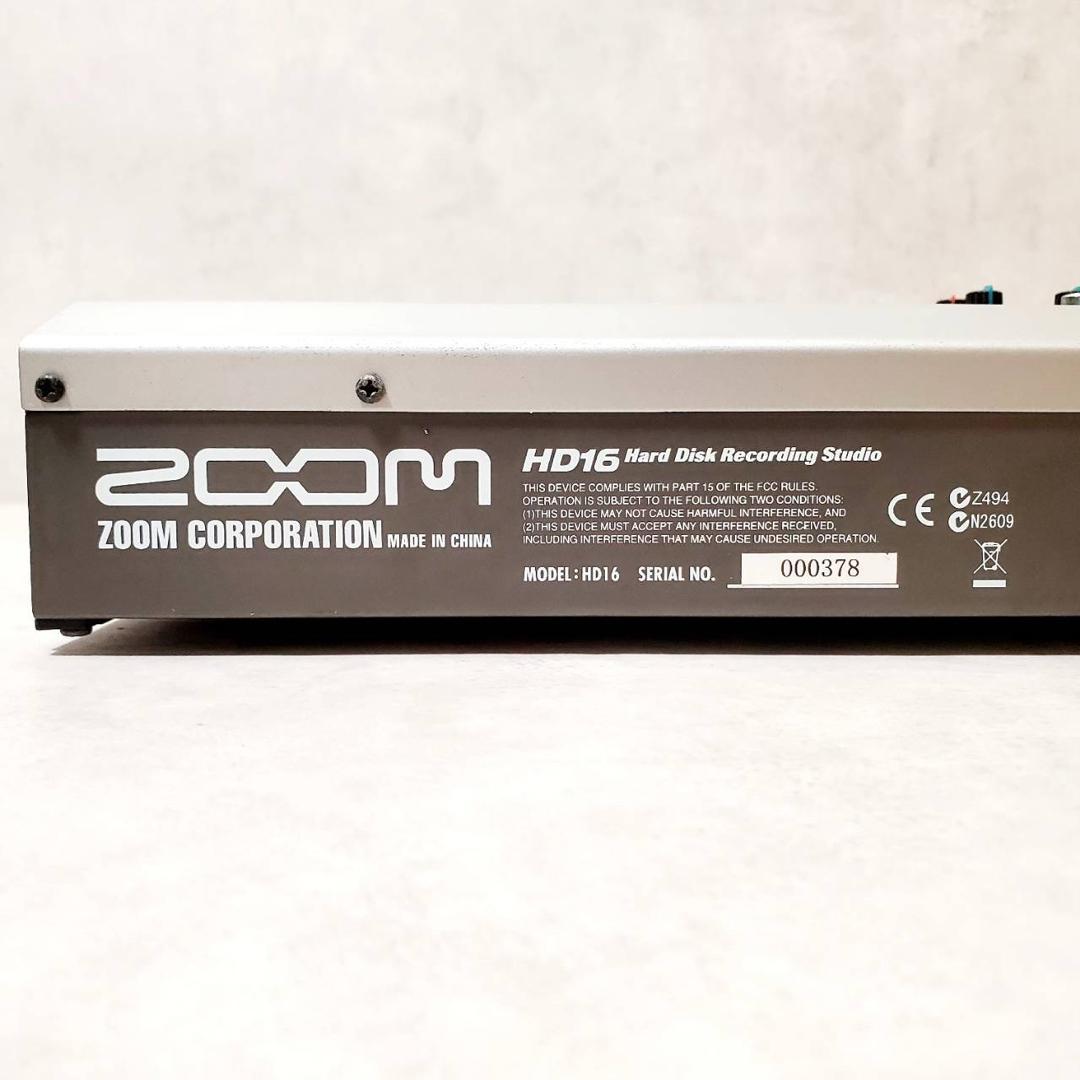 【現状品・動作確認済】ZOOM HD16 マルチトラックレコーダー HDD内蔵