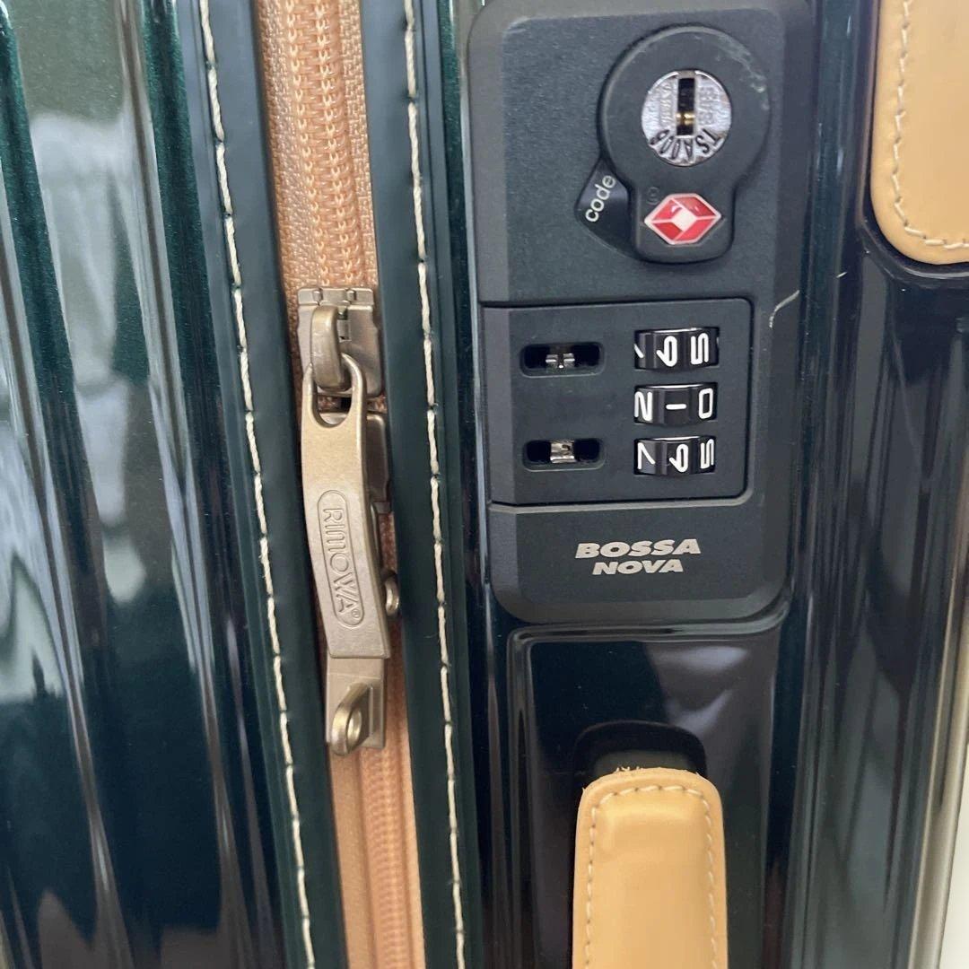 Oちゃん専用　RIMOWA ボサノバ　機内サイズ　グリーン✨希少✨新品