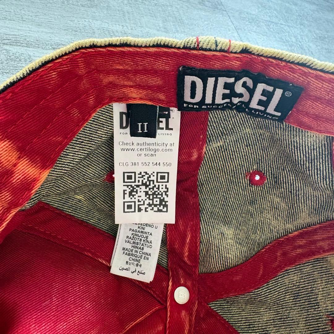 ⭐️新品⭐️DIESEL ヒョンジン着用　c-seymon デニムキャップ