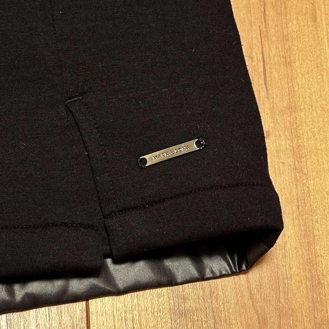 美品‼️ ダウンスカート　中綿　保温　秋冬　サイズ36 ブラック　ゴルフウェア