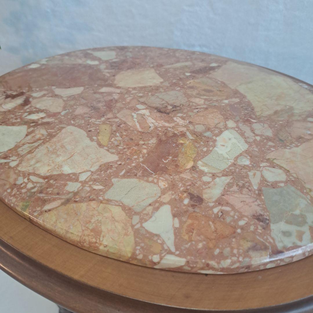 アンティーク　大理石　イタリア家具　サイドテーブル　コンソール家具