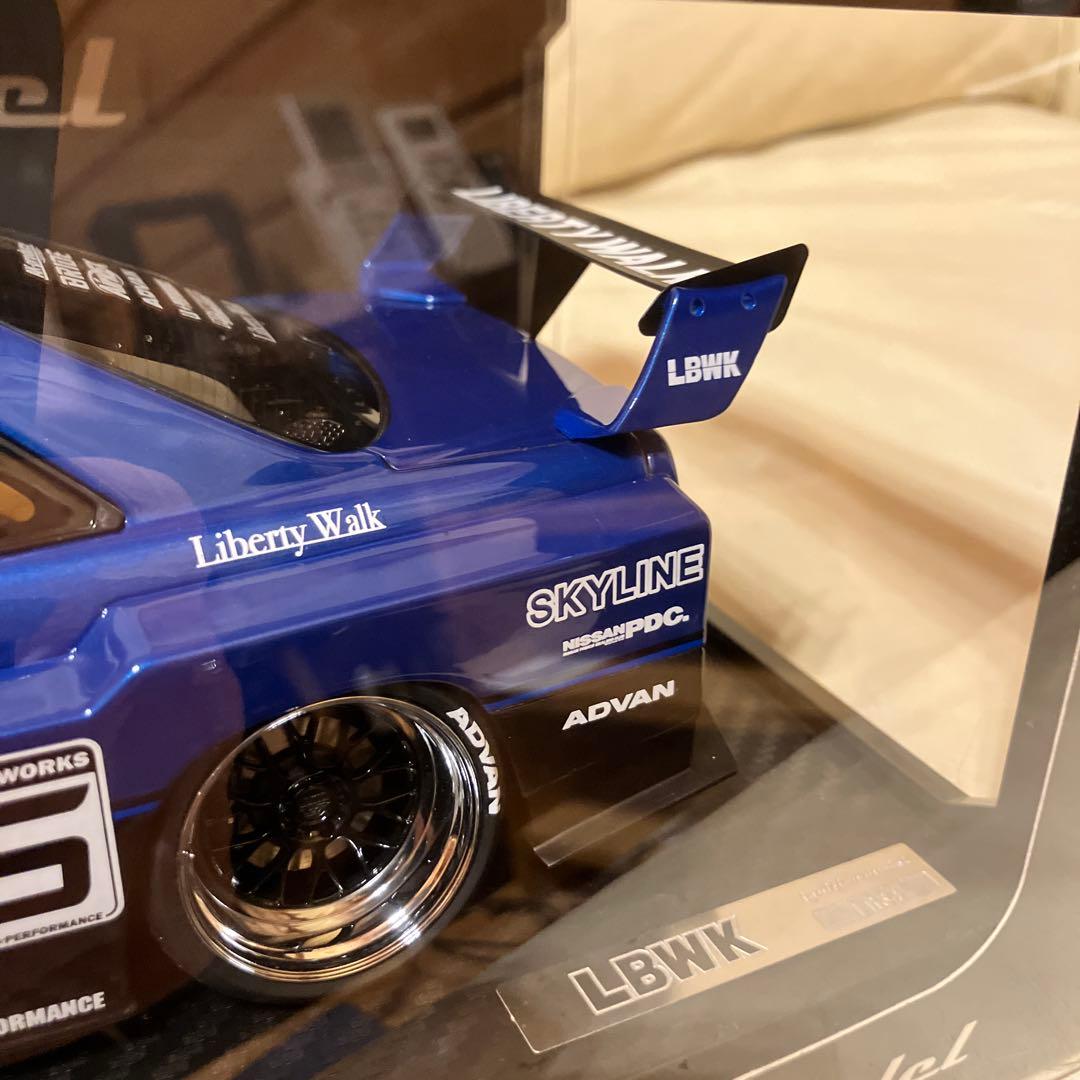 LBWK Nissan Skyline ミニカー 1/18