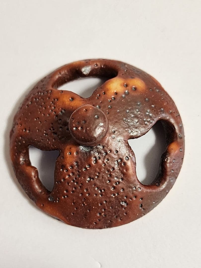 小林武春　赤志野 香炉　共箱/陶歴