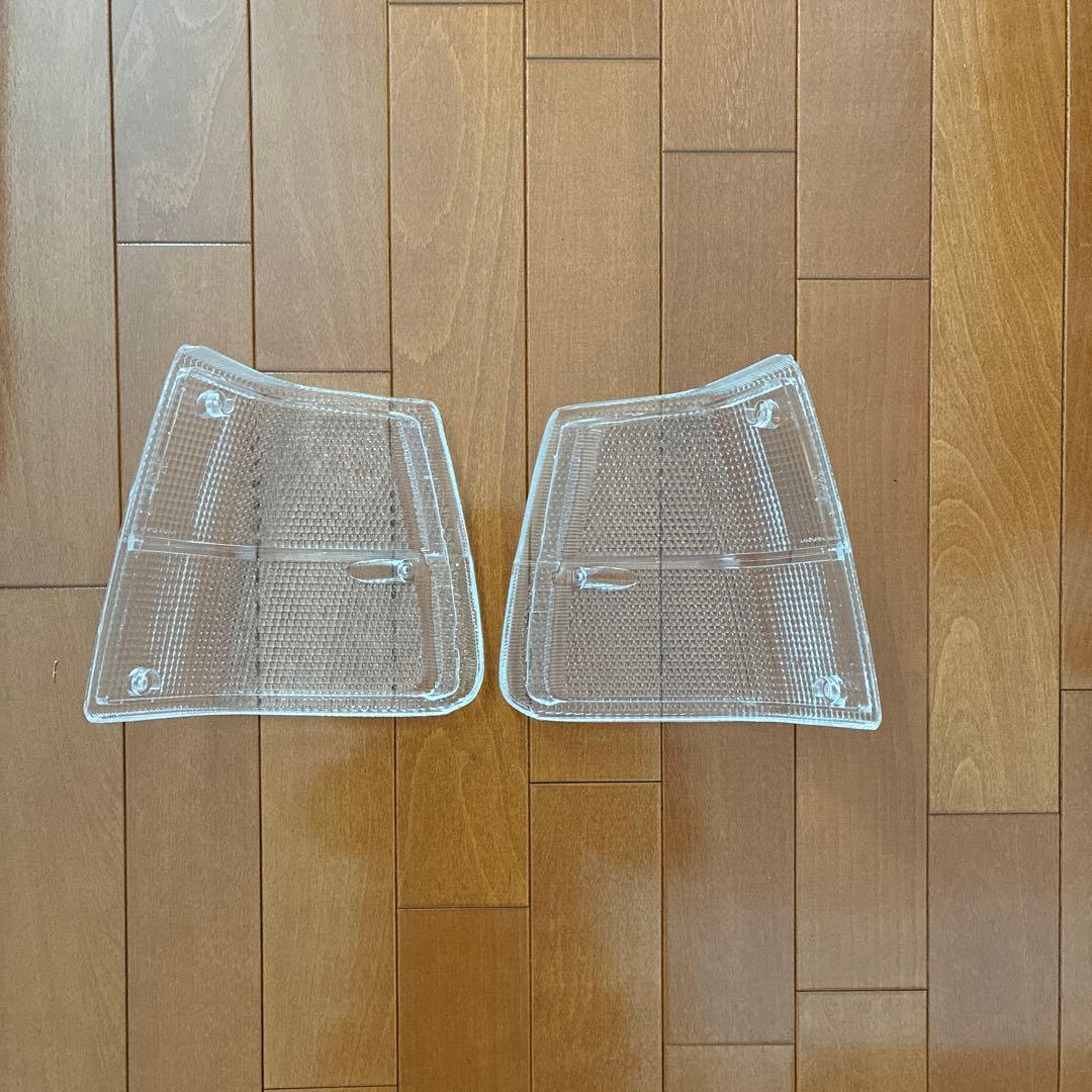 ボルボ240 ホワイトコーナーレンズ左右セット