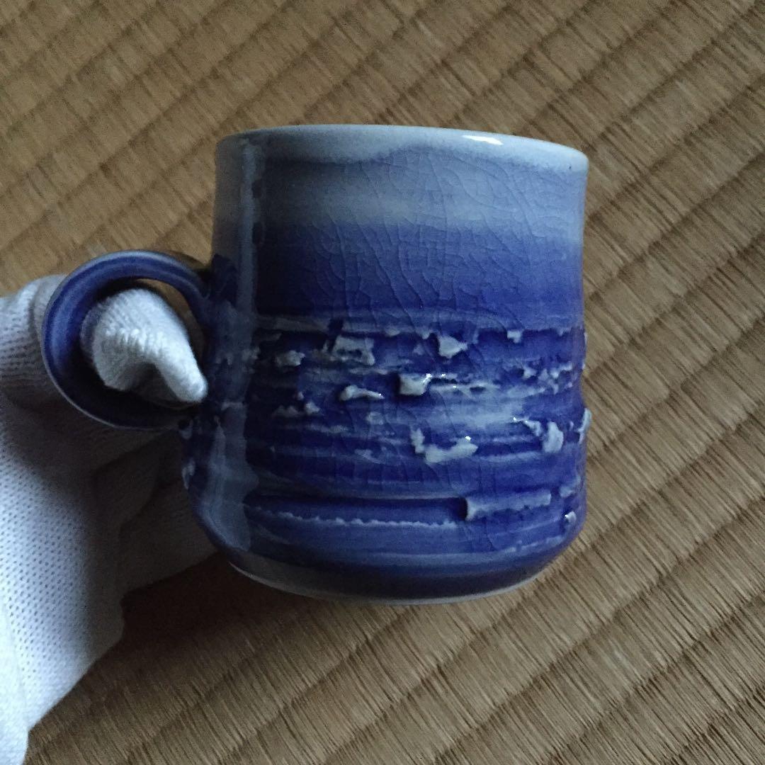 壺と湯呑みとマグカップ 樹氷