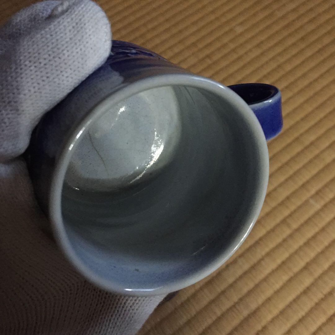 壺と湯呑みとマグカップ 樹氷