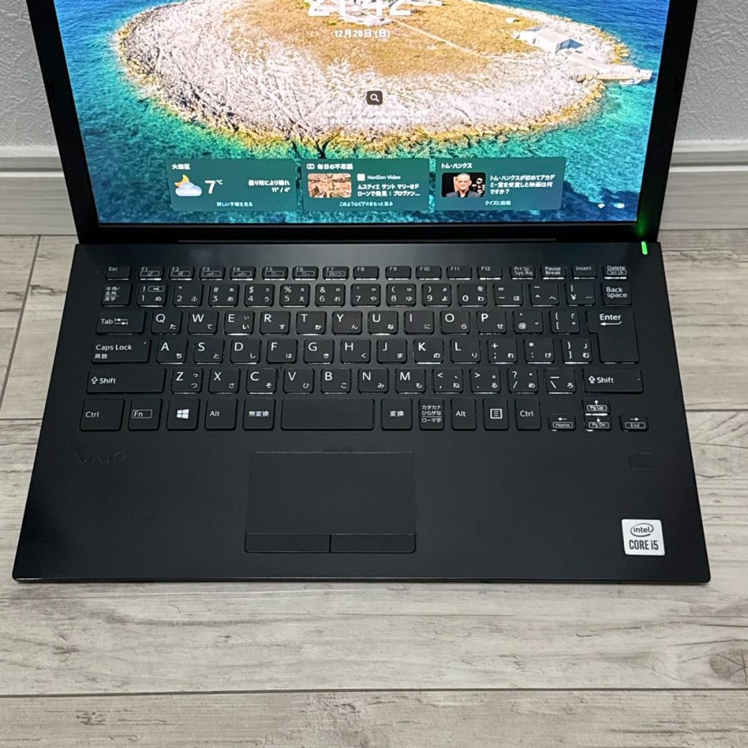 16GBモデル♬ 即戦力 VAIO i5 SSD256G 13.3FHD 顔認証