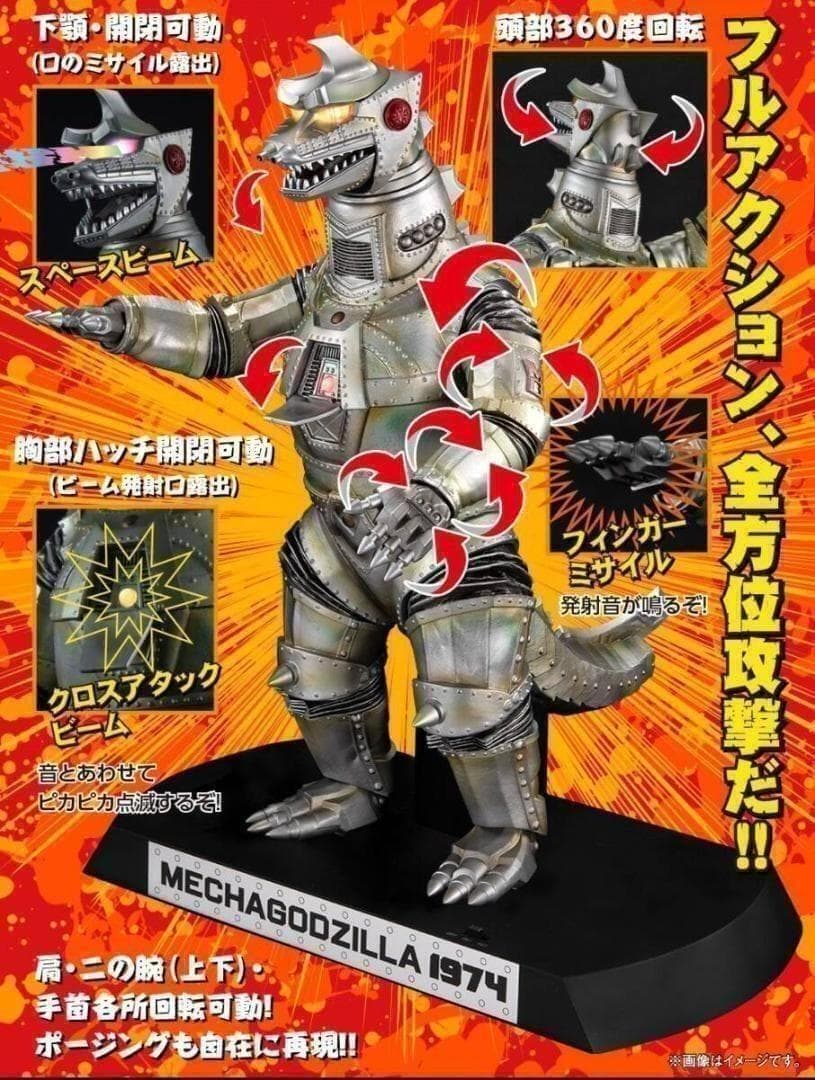メガハウス　UA Monsters メカゴジラ（1974）輸送箱未開封未使用品
