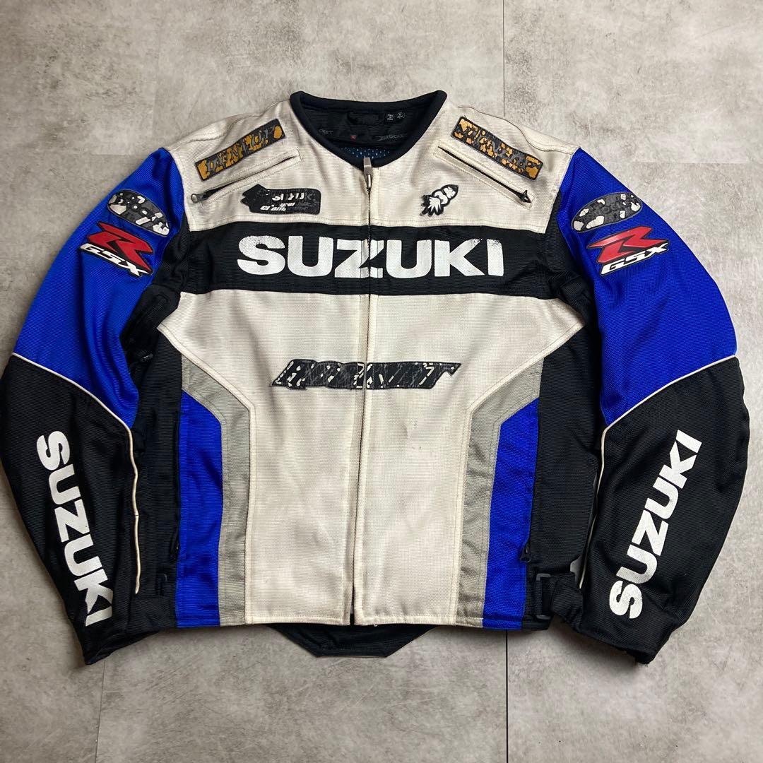 ★ SUZUKI　スズキ　ライダースジャケット　Lサイズ