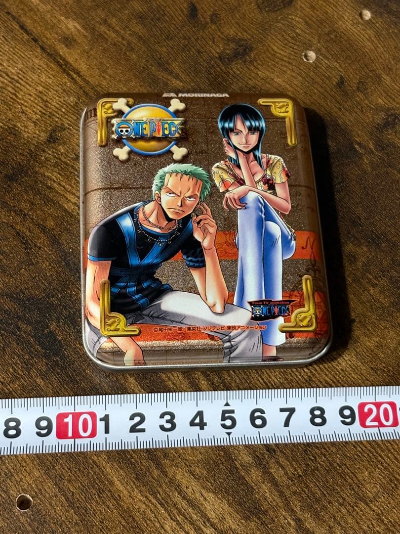 ワンピース　ゾロ　ロビン　缶　当時物　美品　ONE PIECE