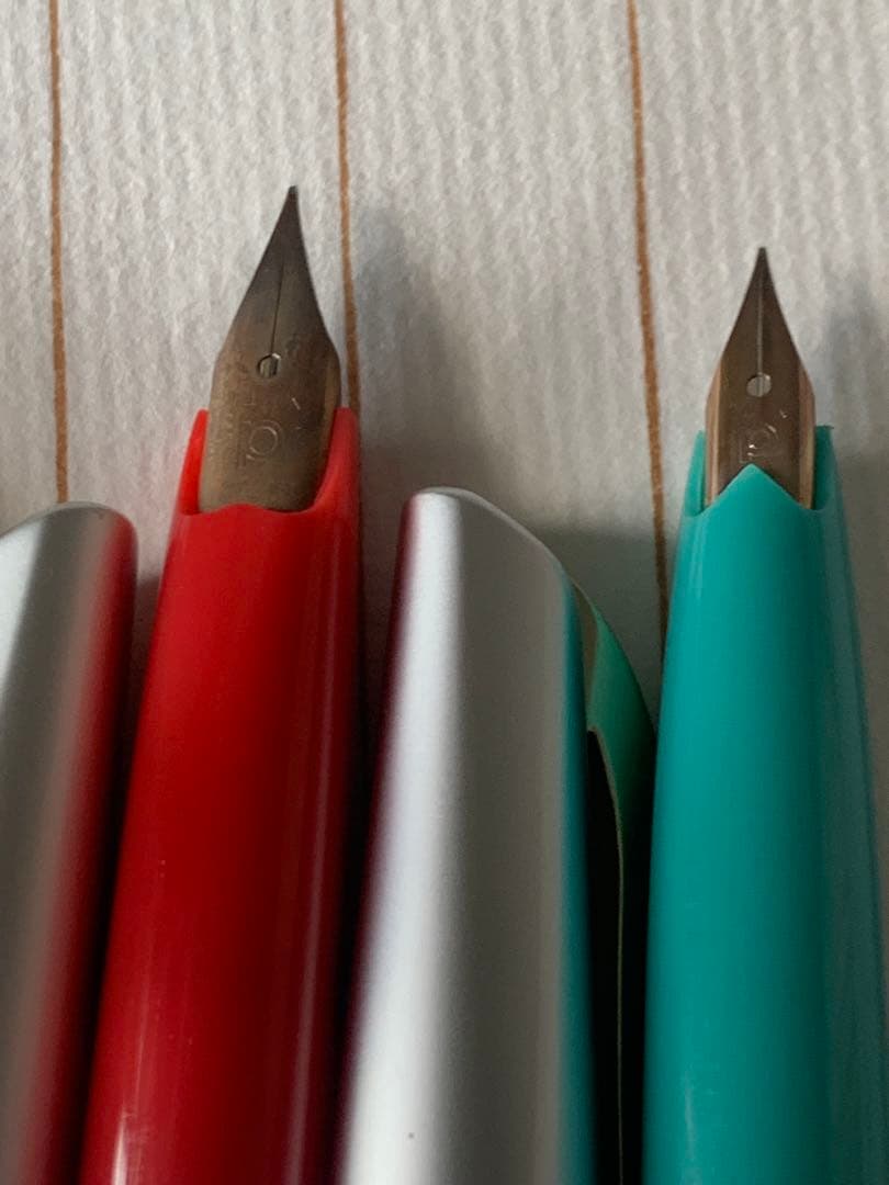 プラチナ 万年筆 14K 6本まとめ売り