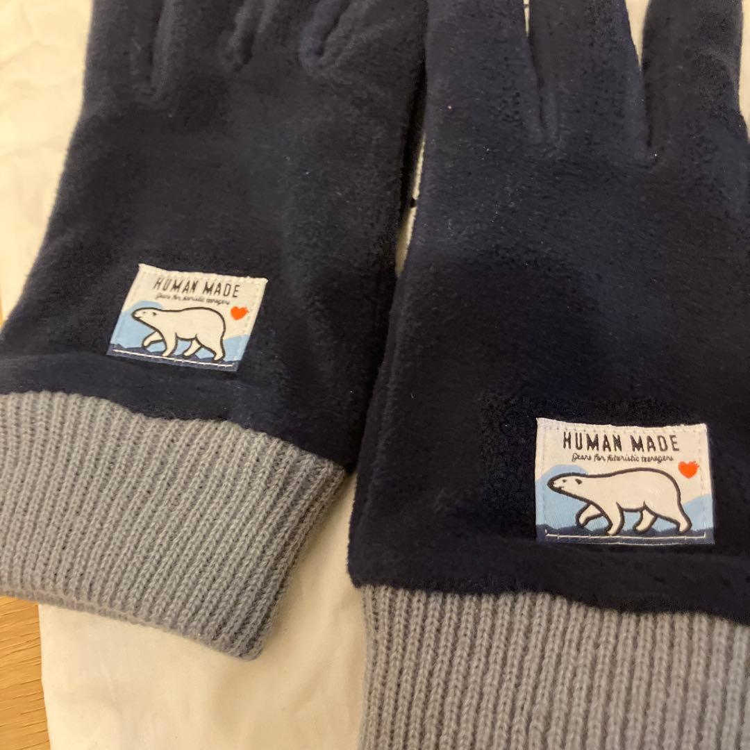HUMAN MADE 24aw FLEECE GLOVE 手袋