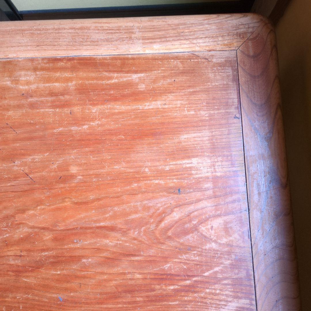 アンティーク家具　昭和レトロ　座卓　ちゃぶ台　古家具　69×90×31センチ