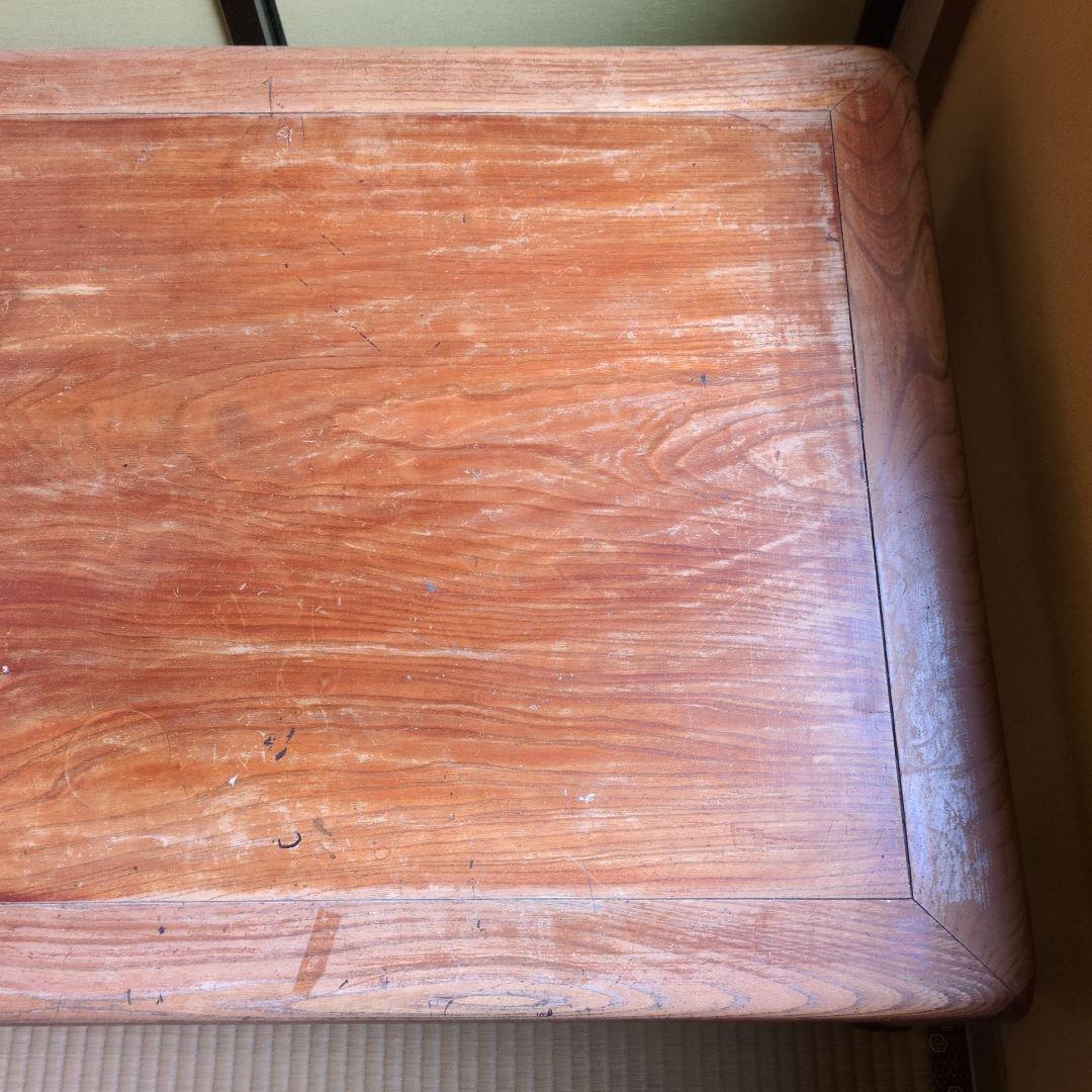 アンティーク家具　昭和レトロ　座卓　ちゃぶ台　古家具　69×90×31センチ