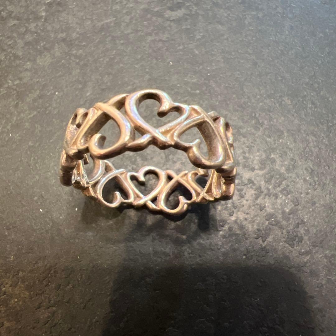 ティファニー　ラビングハート　エタニティリング