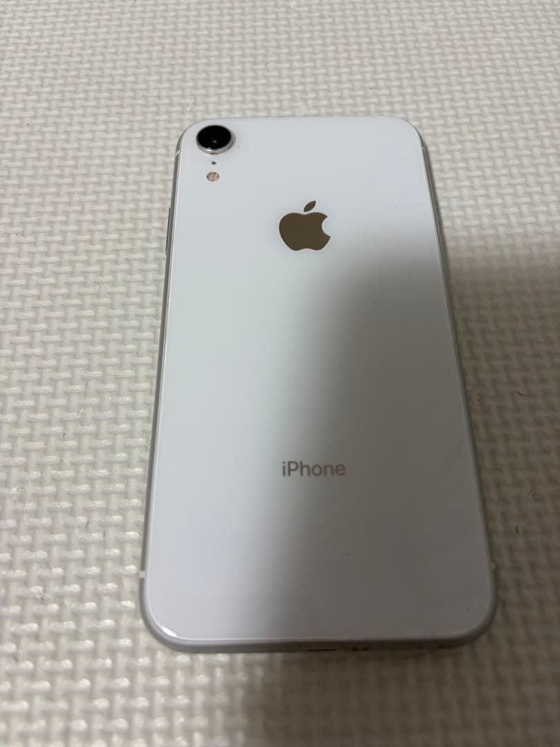 【美品・SIMフリー】iPhone XR 128GB ホワイト｜付属品完備