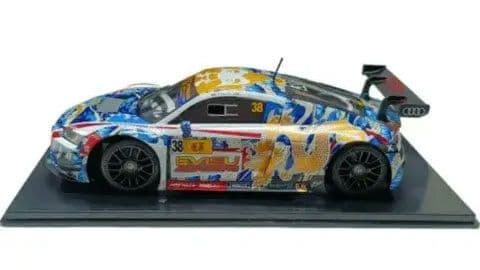 GLレーシング アウディR8 EVO ミニッツ互換ボディ