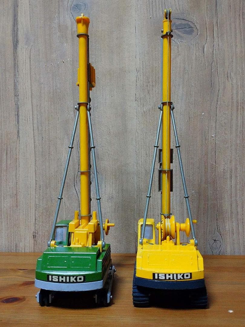 2台セット ヨネザワ イシコK400「杭打ち機」＋「アースドリル」ジャンク