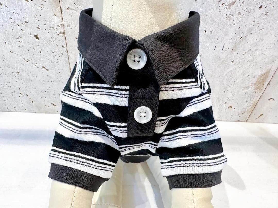 DENIM ROSE ワッペンポロシャツ