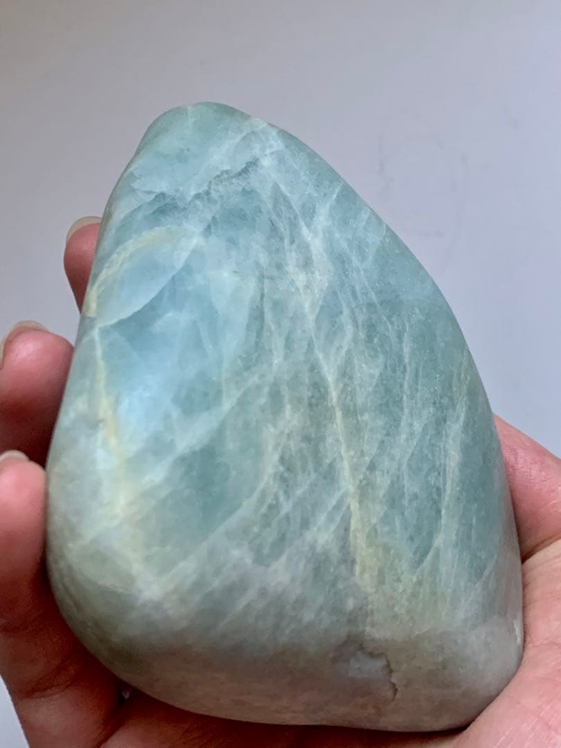 海翡翠　海石　糸魚川入りコン沢青翡翠　原石　青ひすい　水石　根付　国産鉱物標本