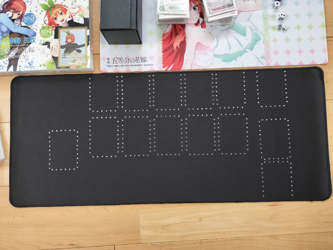 五等分の花嫁　カードゲーム　ごとカド　スリーブ　ラバーマット　まとめ売り　引退