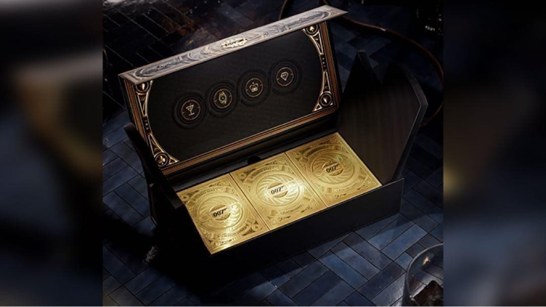 ジェームズボンド007トランプセット ボックスセット 手品　マジック