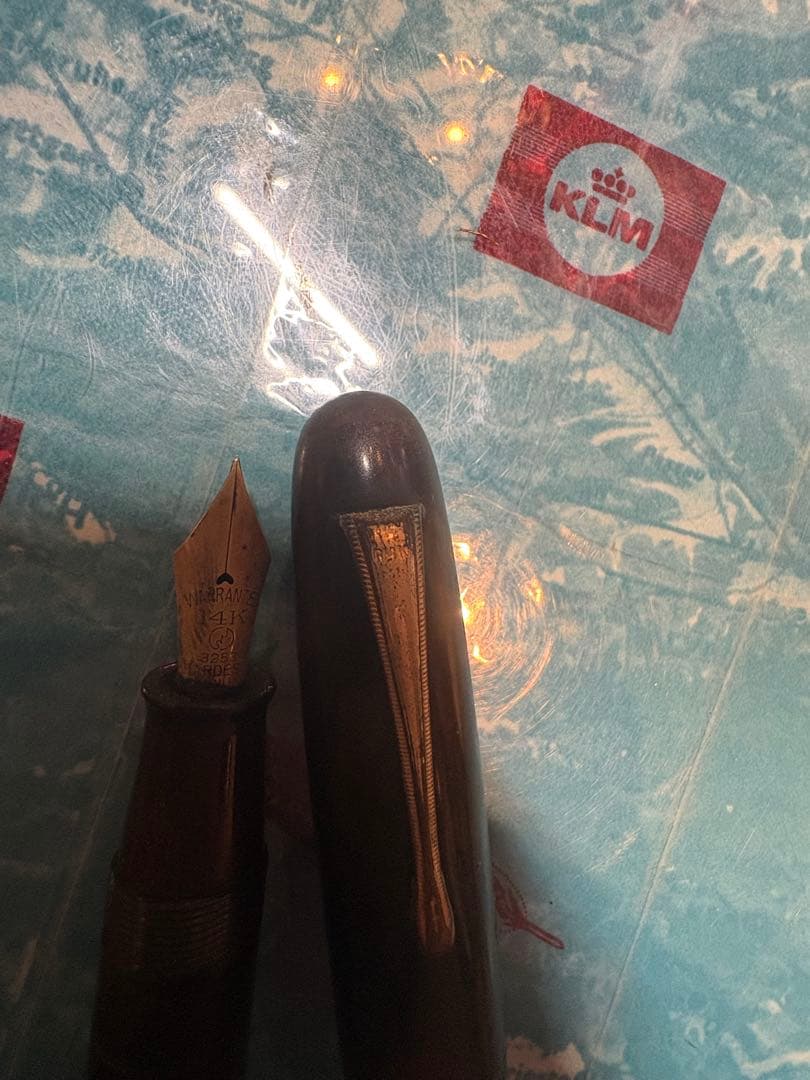 WARRANTED 14K 3253 ビンテージ　万年筆