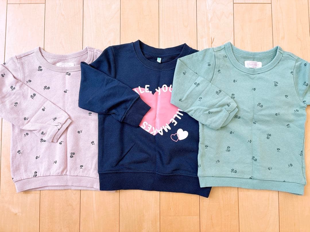 女の子　100cm まとめ売り　秋冬服　40点セット