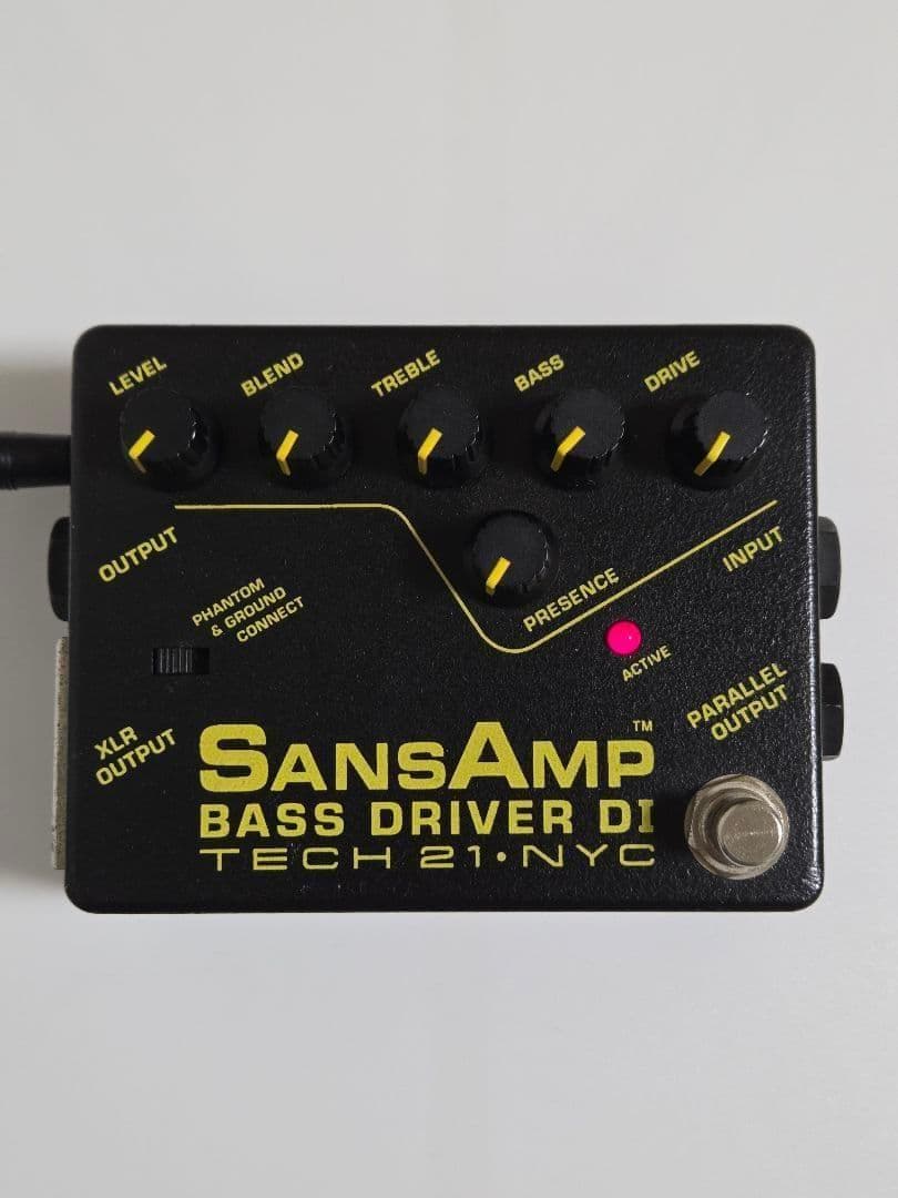 TECH21 SANSAMP BASS D DI サンズアンプ 初期型