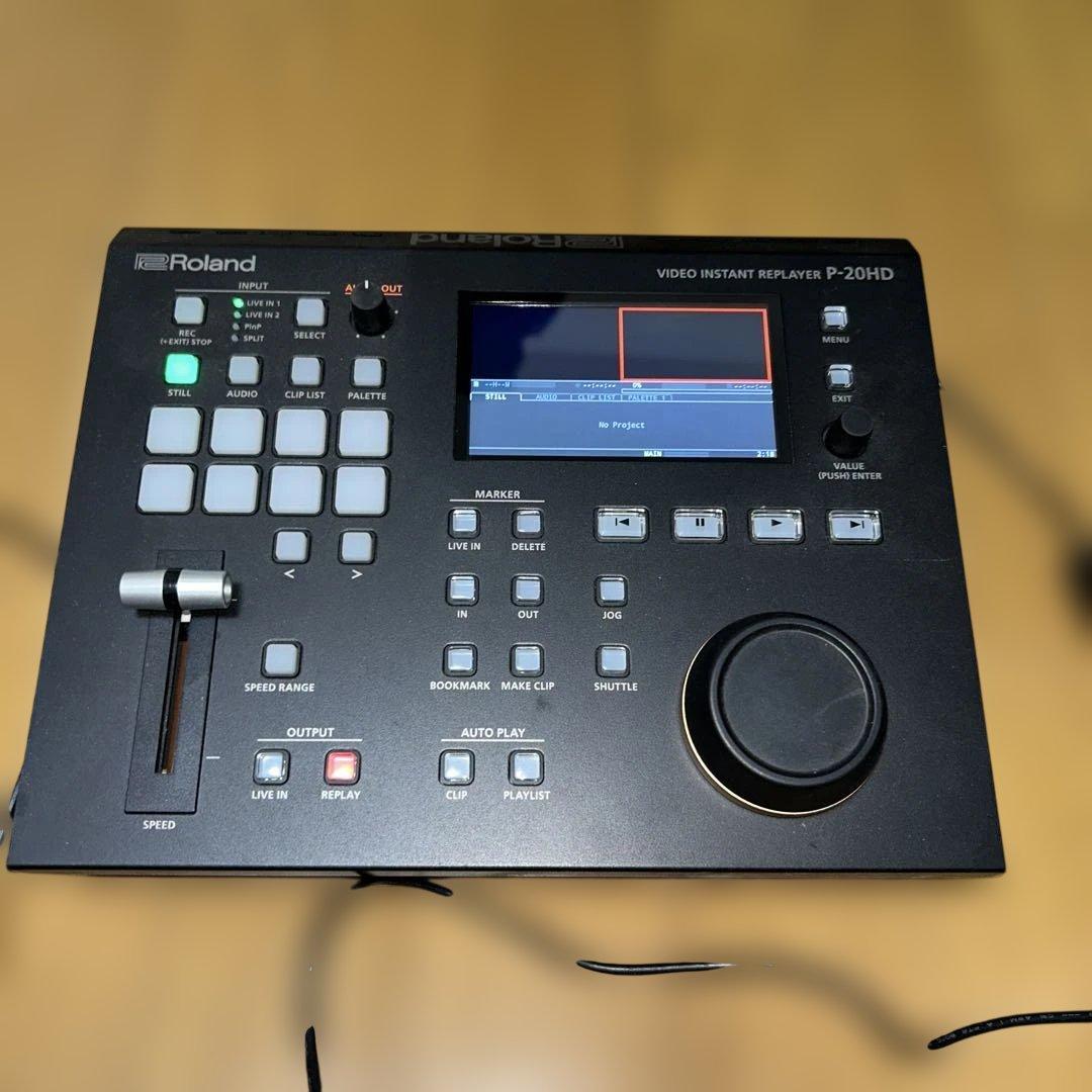 【美品‼️】Roland ビデオインスタントリプレイヤー P-20HD
