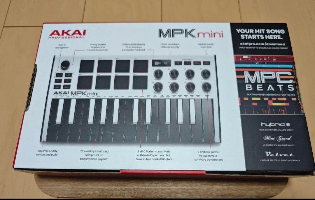 Akai Professional USB MIDIキーボードコントローラー