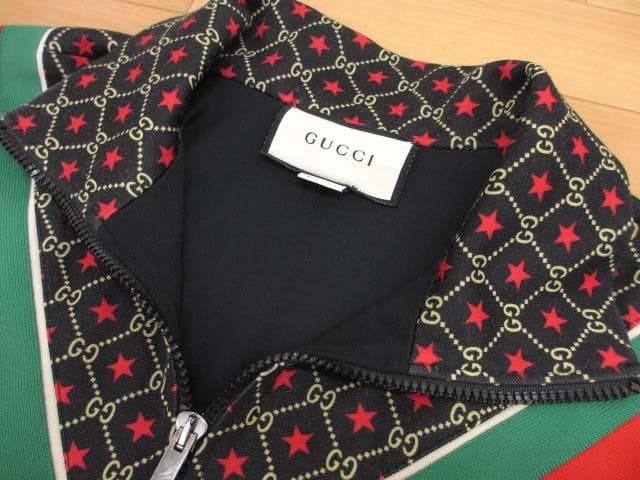 美品 GUCCI グッチ 575734 GGスター トラックジャケット M