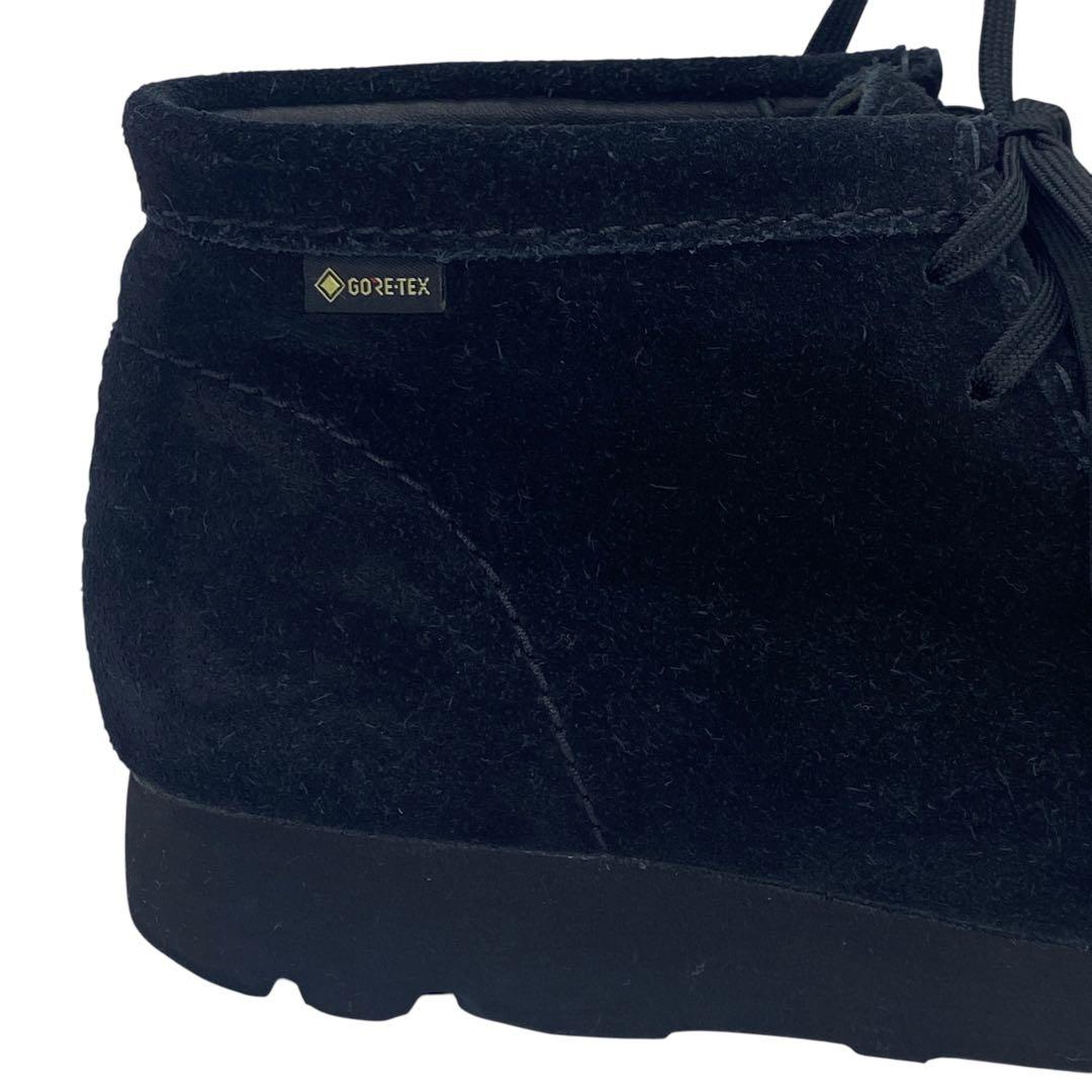 【美品】 クラークス 26cm ワラビー ゴアテックス GORE-TEX 黒