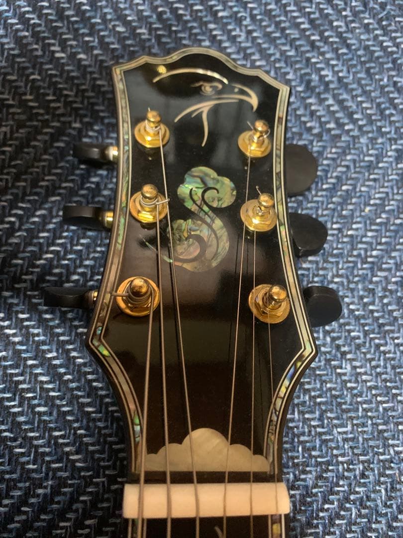 アコースティックギター　豪華インレイ　新品未使用　フォークギター