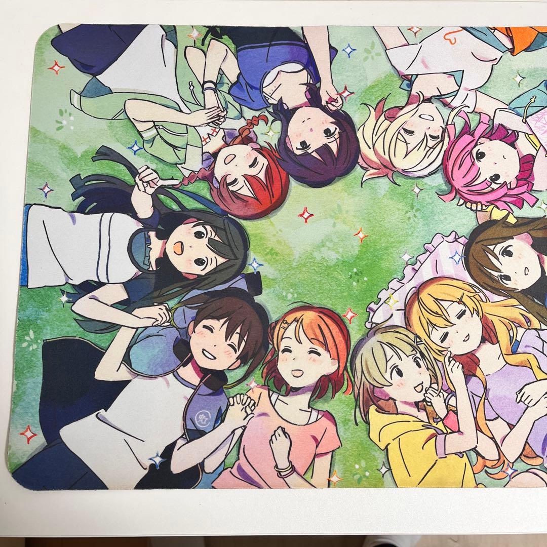 ラブライブ　虹ヶ咲　ラバーマット　デスクマット　プレイマット