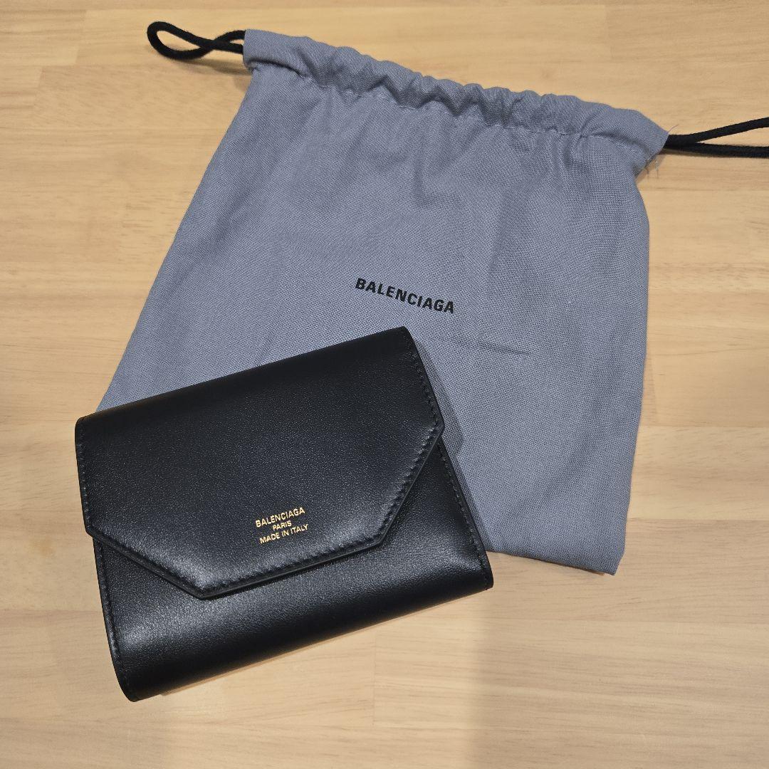 【未使用品】BALENCIAGA　三つ折りウォレット