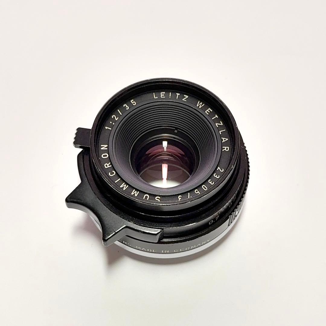 【希少】ツノ付き ズミクロン35mm F2【６枚玉】ドイツ製12504フード付き