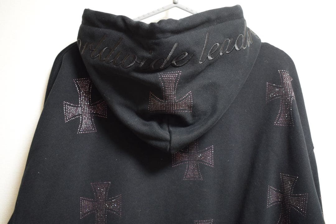 は*れ様 unknown パーカー クロス十字架 パープル S