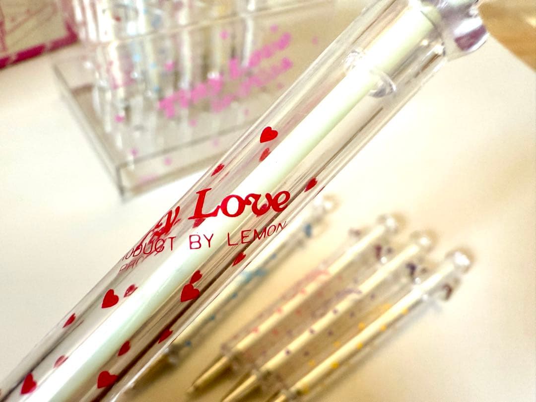 注射器　シャーペン　昭和レトロ 80年代　ファンシー　20本　ケース付き