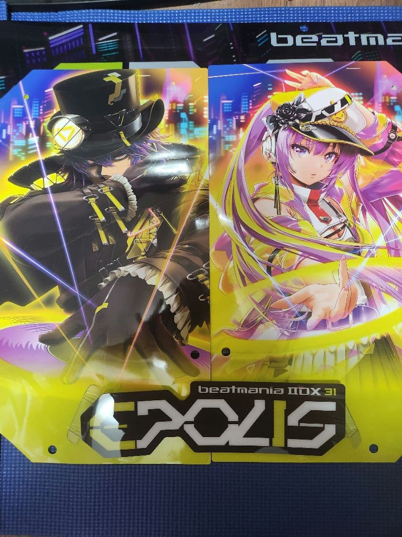 beatmania IIDX 31 EXOLIS 筐体装飾